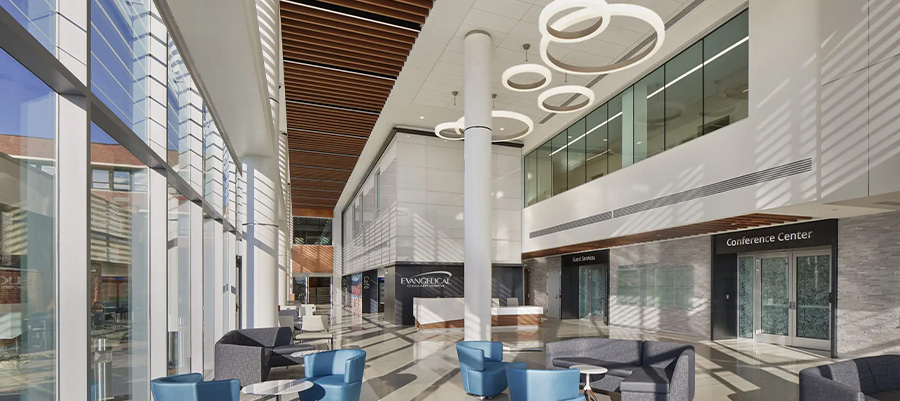We Make Buildings Work - Hospital Lobby