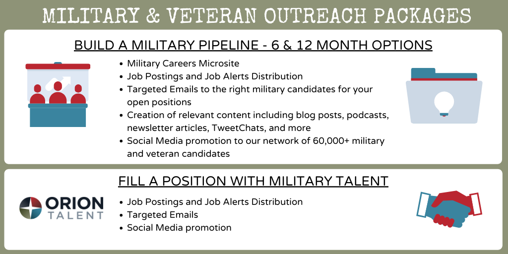 Military & Veteran Outreach Packages