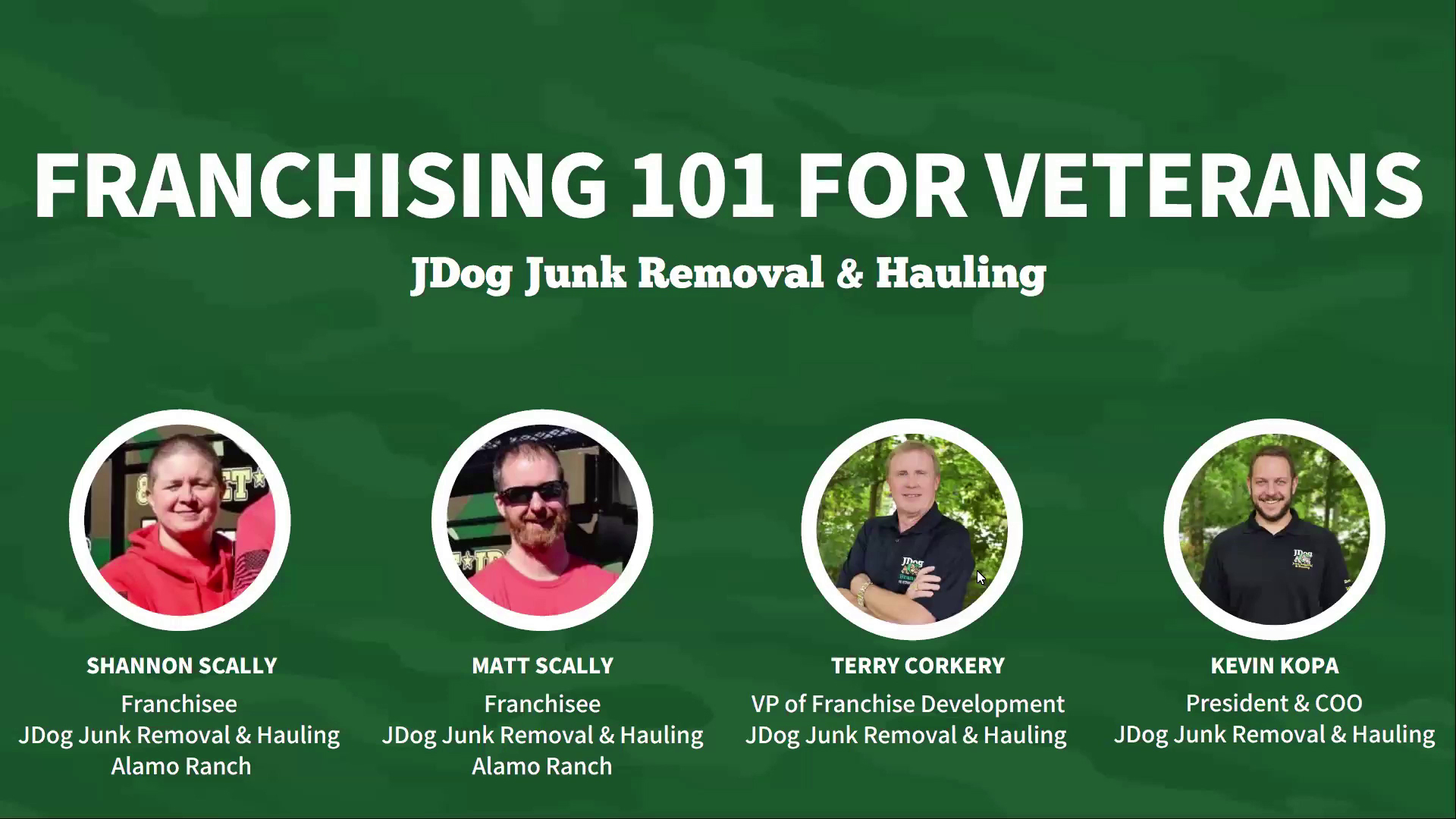 Webinar: Franchising 101 for Veterans