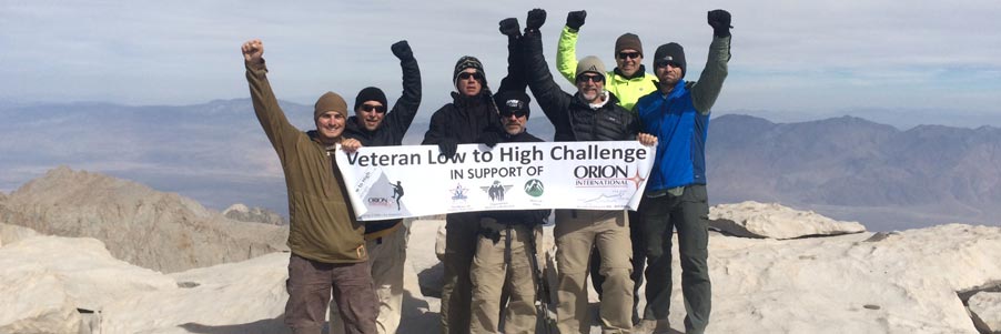 Orion Team at the summit of Mount Whitney, October 2014 Orion Team at the summit of Mount Whitney, October 2014