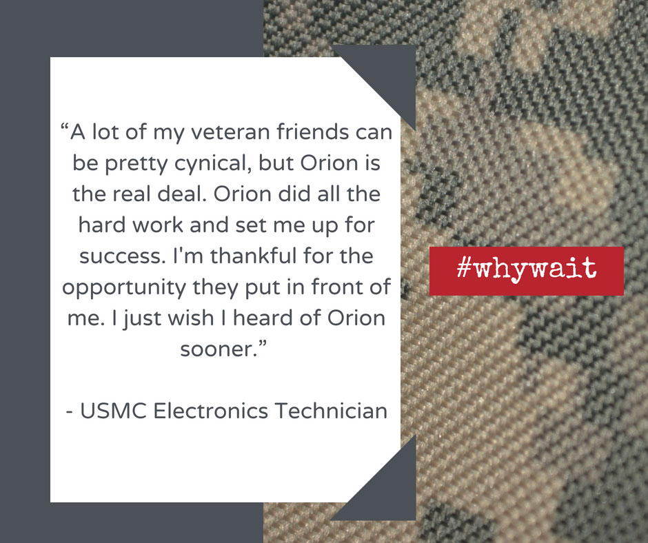 WhyWait USMC Electronics Technician